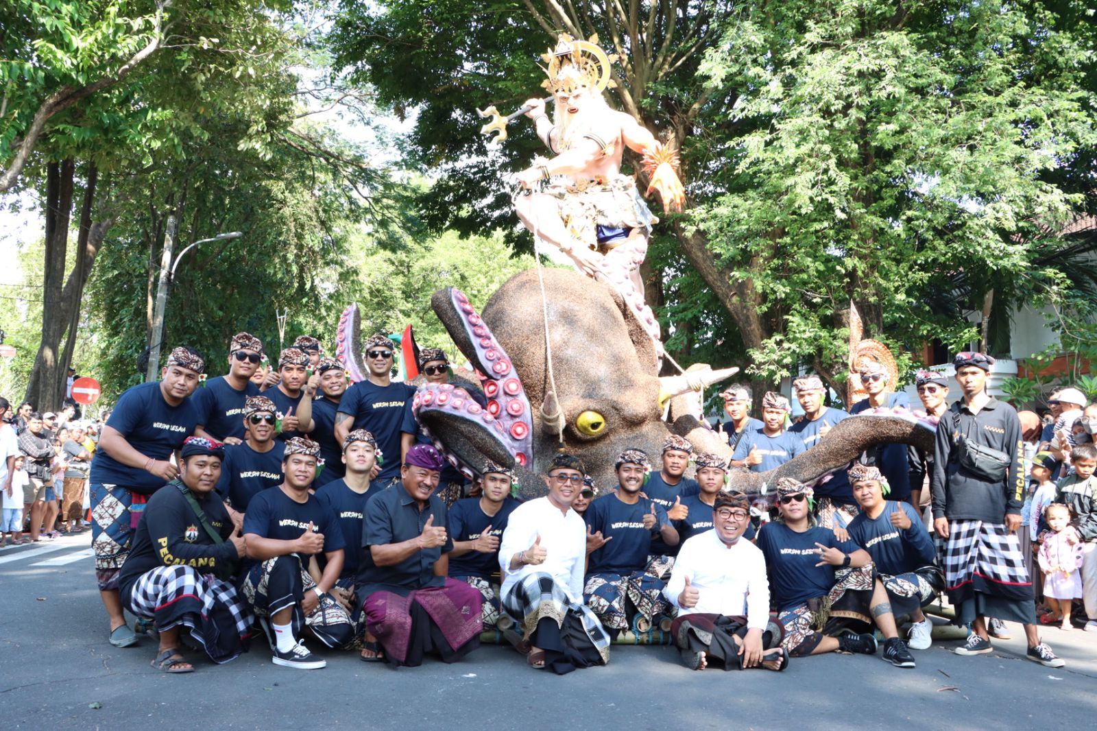 podiumnews.com-Parade Ogoh-Ogoh Ajang Kreativitas Yowana Denpasar